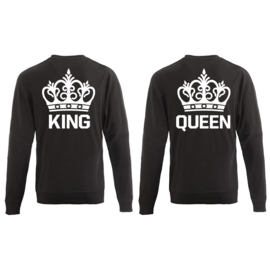 Sweater King & Queen + Kroon