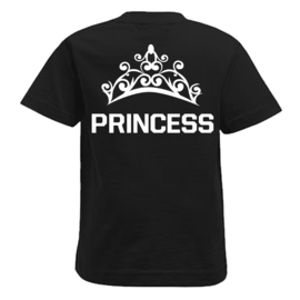 T-shirt Princess + kroon