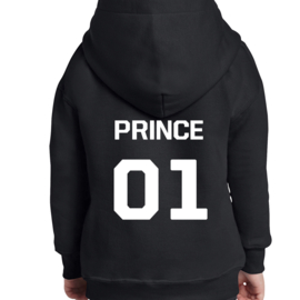 Hoodie Prince + rugnummer