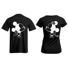 T-shirt Mickey en Minnie