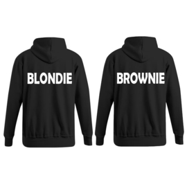 Hoodie Blondie & Brownie