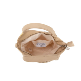 Elli mini opengewerkte crossbody tas dames handgemaakt
