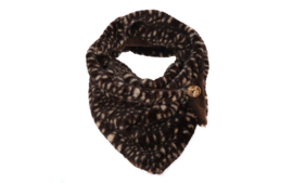 Legno driehoeksjaal van zacht faux fur – diverse prints