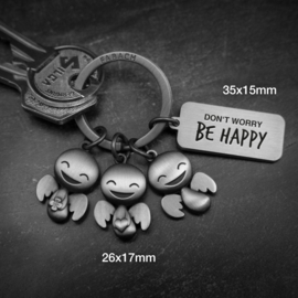 Sleutelhanger happy trio