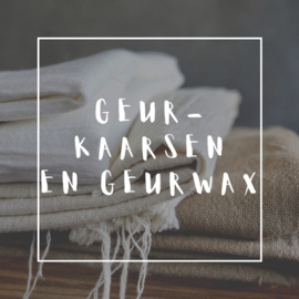 Geurkaarsen en geurwax