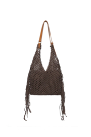 Grote gehaakte schoudertas – Bohemian & Ibiza stijl