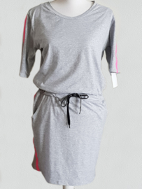 Jogging jurk Chantal grijs