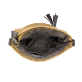 Tas canvas Femke bruin