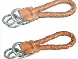 Sleutelhanger van leer