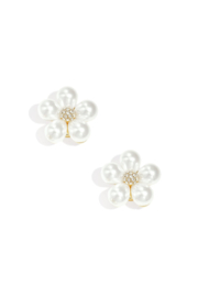 Button Cover Bloem Parelkralen