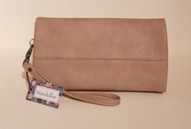 Clutch/portemonnee beige