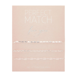 Armbandenset Perfect Match