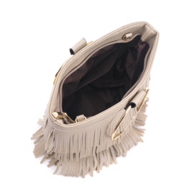 Tas fringe bruin