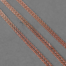 Biba chain armband roségoud