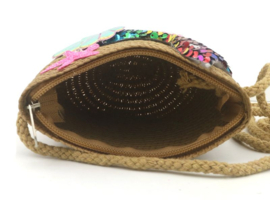 Geweven kindertas Zee 19 x 15 x 5,5 cm