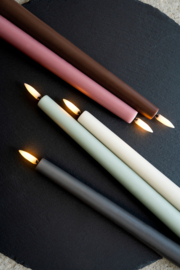 Uyuni LED tafelkaarsen (set van 2) grijs  25 cm