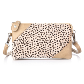 Tas Cheetah zwart, beige of bruin