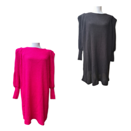 Trui  Maggie (zwart of roze)