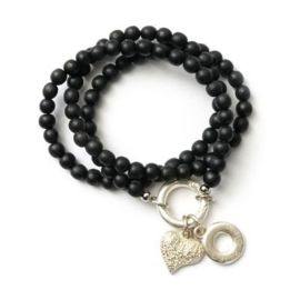 Armband Silvershiny zwart