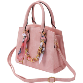 Schoudertas met strik - Elegant - Handig