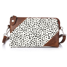 Tas Cheetah zwart, beige of bruin