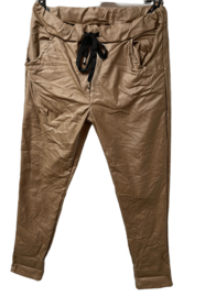 Wax broek Linda camel