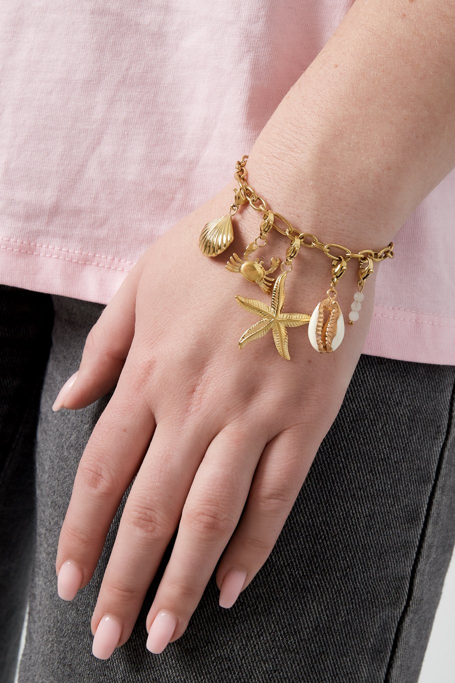 Armband mix en match zeester