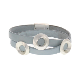 Armband Biba met blauw