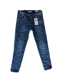 Karostar jeans met zijstreep