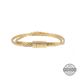 Biba chain bracelet goudkleur