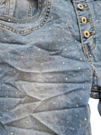 Karostar jeans met strass-steentjes
