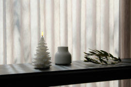 Uyuni LED kaars Kerstboom  10 cm x 15 cm (groen of wit)