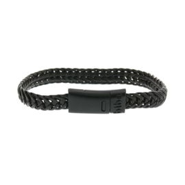 Biba chain bracelet zwart