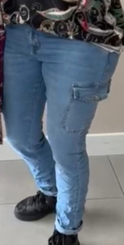 Karostar jeans met zakken aan de zijkanten