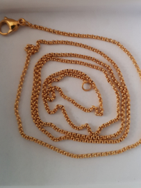 IXXXI ketting 80 cm in zilver-, goud- of rosé kleur