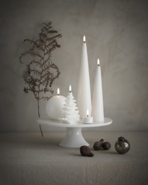 Uyuni LED kaars Kerstboom  10 cm x 15 cm (groen of wit)