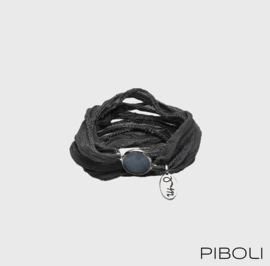 Zijden armband/choker
