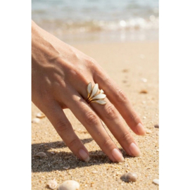 Verstelbare RVS Ring Blad, Waterproof & Hypoallergeen
