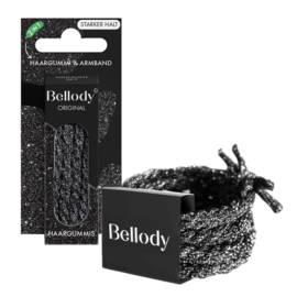 Bellody Haarelastiekjes Glitter Midnight Sky 4 Stuks