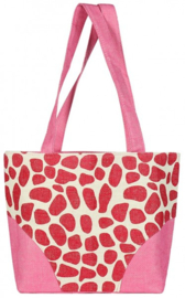 Strandtas Beast (zwart, bruin of roze)