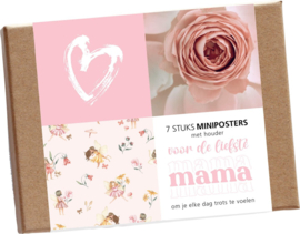 Miniposters "voor de liefste mama"