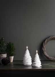 Uyuni LED kaars Kerstboom  10 cm x 15 cm (groen of wit)