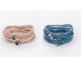 Armbandenset Kralen Stretch Set van 6