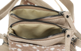 Lakewood Dot crossbody tas Dierenprint