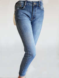 BS jeans met steentjes