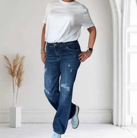 Karostar straight Jeans "Festival"