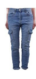 Karostar jeans met zakken aan de zijkanten