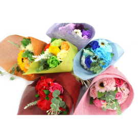 Zeepbloemen Boeket