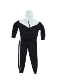 Home-suit zwart/wit