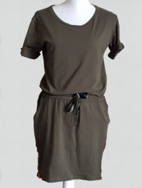 Jogging jurk Chantal groen